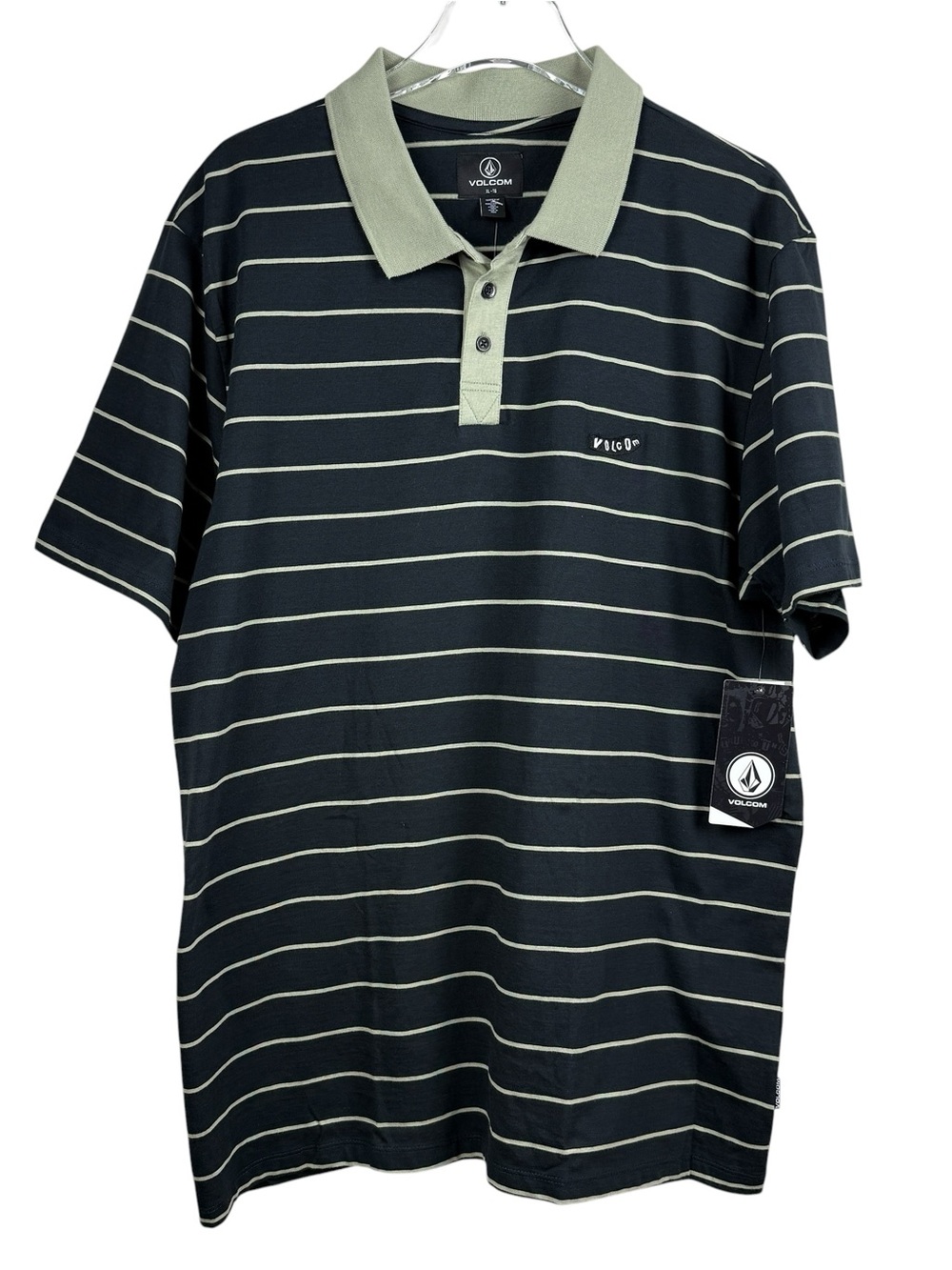 Volcom Ragstone Short Sleeve Polo Shirt Men’s Size XL NWT MSRP $65